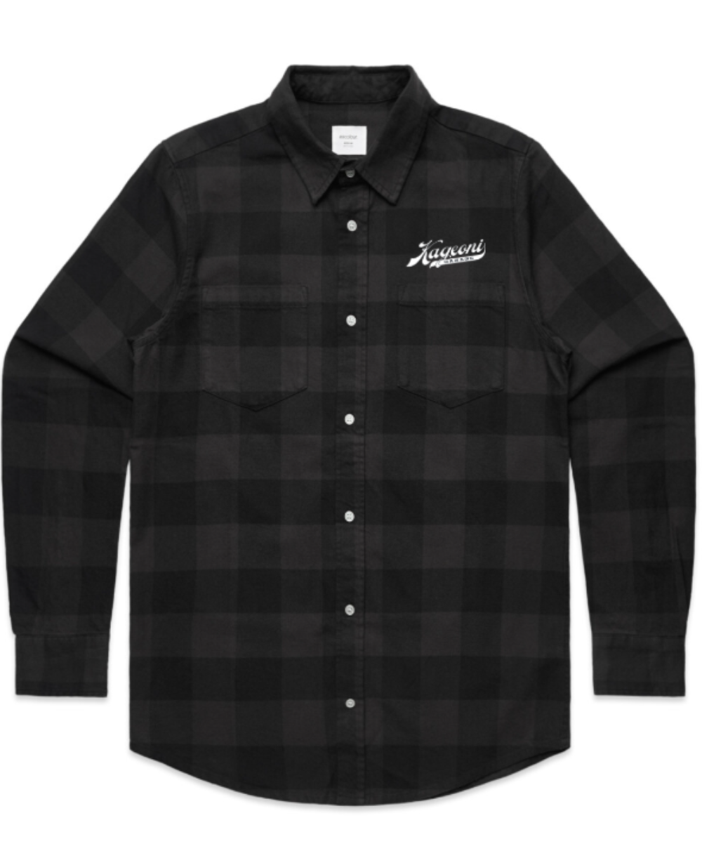 Kageoni Embroidered Checkered Shirt